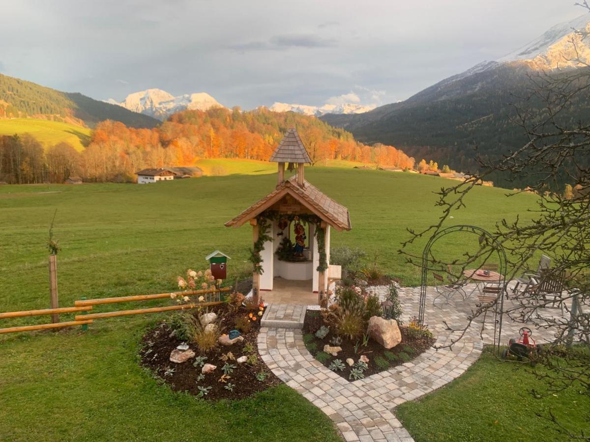 Ramsau bei Berchtesgaden Vorderponholz Ferienwohnungen מראה חיצוני תמונה