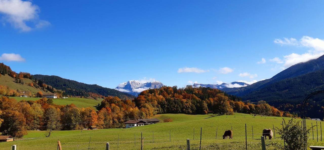 Ramsau bei Berchtesgaden Vorderponholz Ferienwohnungen מראה חיצוני תמונה